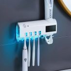 Porta escovas/pasta de dente dispenser UV automático [envio do Brasil]