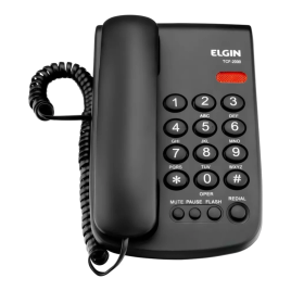 R$ 27,75 Telefone Fixo Elgin TCF 2000