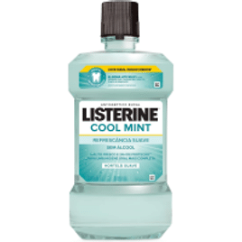 Listerine Cool Mint Enxaguante Bucal Sem Álcool, 1L