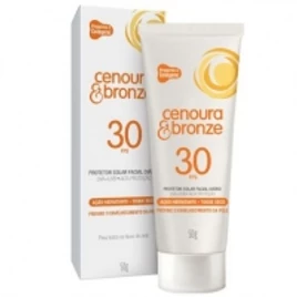 Protetor Solar Facial Cenoura & Bronze Fps 30 50G