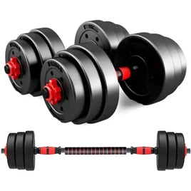 Kit Anilhas E Barras Ajustáveis 20kg – Home Gym Fitness