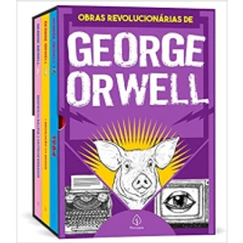 As obras revolucionárias de George Orwell – Box com 3 livros Capa comum – Versão integral, 29 março 2021