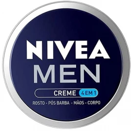 NIVEA MEN Creme 4 em 1 30g – Hidratação intensa, evita ressecamento, com vitamina E, textura creme, rápida absorção