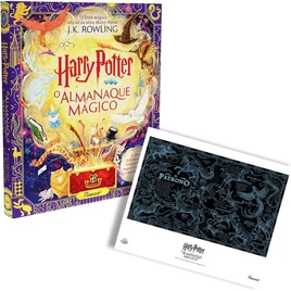 Harry Potter: o almanaque mágico com pôster: O livro mágico oficial da série Harry Potter Acessório – 10 outubro 2023