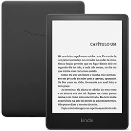 Kindle Paperwhite 16 GB: tela de 6,8”, temperatura de luz ajustável e bateria de longa duração