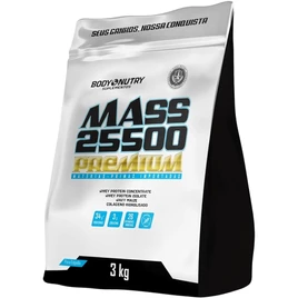 Hipercalórico Mass 25500 3kg Anticatabólico 34g de proteínas 26 vitaminas e minerais com 3g de creatina (Milk Shake de Morango)