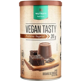 Nutrify Real Foods Proteína Vegana Vegan Tasty Brownie Nutrify 420G
