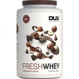 Dux Nutrition Fresh Whey Chocolate Belga E Avelã – Pote 900 G