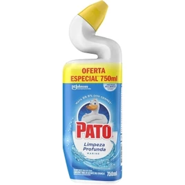 Pato Limpador Sanitário, Marine, Limpeza Pesada, Banheiro e Vaso Sanitário, Pacote Promocional, 750ml