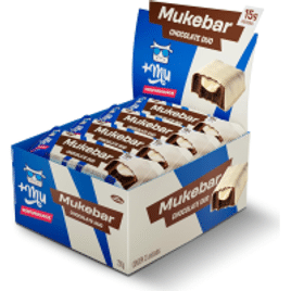 +Mu Barra Proteina Mukebar Sabor Duo – Display 12 unidades – 720g
