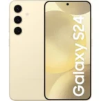 Smartphone Samsung Galaxy S24, Galaxy AI, Selfie de 12MP, Tela de 6.2″ 1-120Hz, 256GB, 8GB RAM – Creme