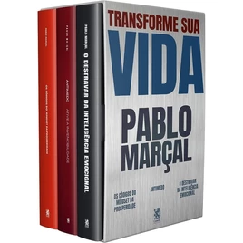 Coleção Transforme Sua Vida – Pablo Marçal – Box com 3 Livros Capa comum – 21 maio 2023