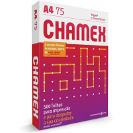 Chamex – Papel Sulfite, A4, 75g, 500 folhas
