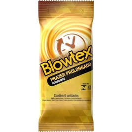 Preservativo Retardante com 6 Unidades, Blowtex