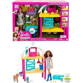 Barbie Playset Diversão na fazenda, Modelo: HGY88, Cor: Multicor