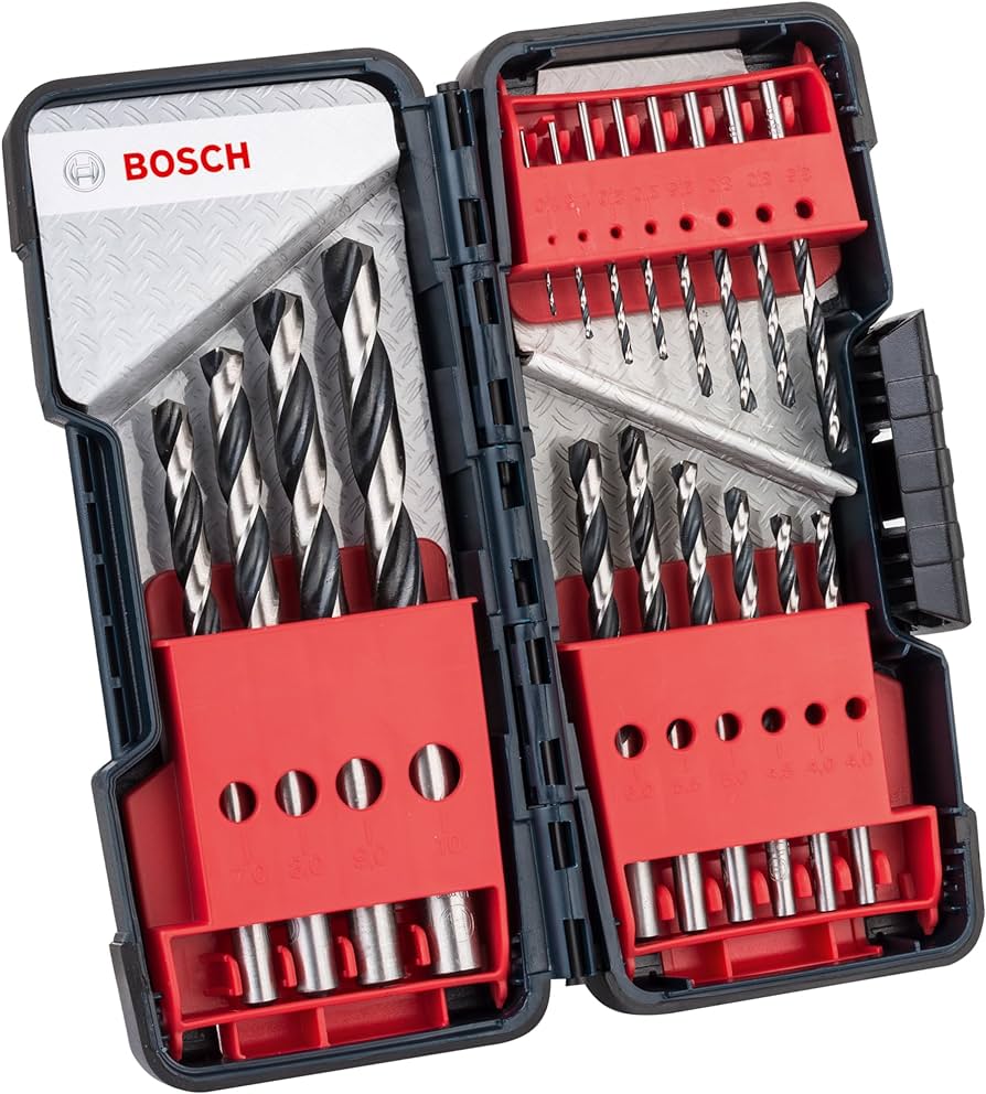 Bosch Jogo Brocas Metal Hss-Pointteq Toughbox 1-10Mm