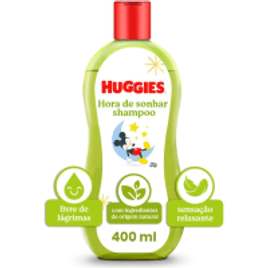 HUGGIES Shampoo Infantil Huggies Chá De Camomila – 400Ml