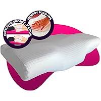 Travesseiro Ergonômico – I wanna sleep – Cervical Original®, Suporte Ideal. Melhor Travesseiro para Dor no Pescoço e na Coluna. Combate a Insônia e o Ronco.