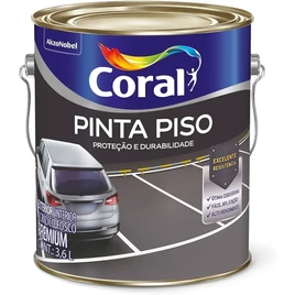 PINTA PISO CINZA ESCURO 3,6L – CORAL