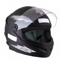 Capacete Para Moto Pro Tork New Liberty Four Preto Fosco 58