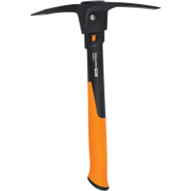 Fiskars Palheta Pro IsoCore – palheta de 700 g com alça controlada por choque – Ferramentas de construção e fixação – laranja/preto