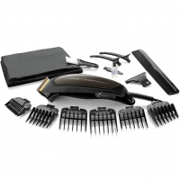 Cortador de Cabelo Mallory Mithos Titanium 6,5W, Com 13 Acessórios, Lâminas de Titânio – 127V