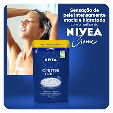 NIVEA Sabonete Líquido Refil Creme Care 200ml – Sensação de pele intensamente hidratada com o melhor do NIVEA Creme