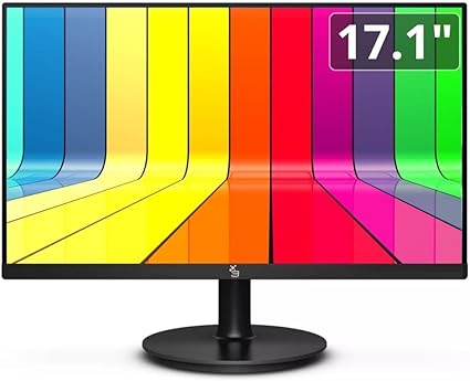 R$293,66 Monitor 17.1″ LED, Widescreen, 75Hz, HD, HDMI, VGA, VESA, Ajuste de inclinação – 3green M171WHD