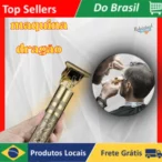 R$6,00 Máquina de Corte de Cabelo Dragão Bateria Recarregável