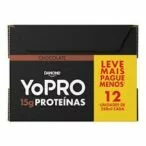 R$59,39 YoPRO Bebida Láctea UHT Chocolate 15g de proteínas 250ml – 12 unidades