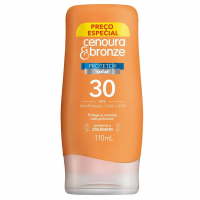 Cenoura e Bronze Protetor Solar Fps 30 110Ml E