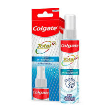 Colgate Spray Bucal Total 12 Spray Bucal Com Agentes Antibacterianos 60Ml