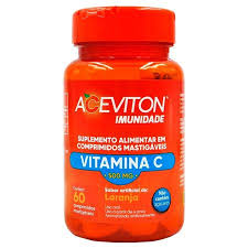 Aceviton Vitamina C Imunidade 60 Comprimidos Mastigáveis