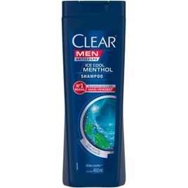 Clear Shampoo Men Anticaspa Ice Cool Menthol 400Ml