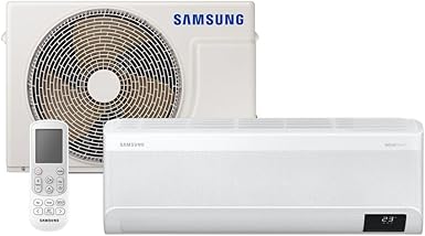 Ar-condicionado Split Inverter Samsung WindFree Connect Sem Vento 18.000 BTUs Frio Branco