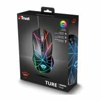 Mouse Gaming Trust GXT 160X Ture RGB, Preto