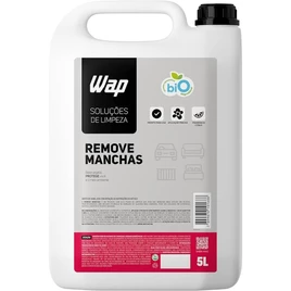 WAP Removedor de Manchas de Tecidos e Estofados 5 Litros WAP REMOVE MANCHAS, Branco e Rosa