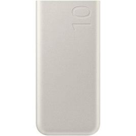 Bateria Externa SAMSUNG EB-P3400 Bege Portátil, Carga Super Rápida 25W, Duas Saídas USB-C 10000 MAH