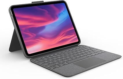 Capa com Teclado Combo Touch para iPad 10ª Ger Com Teclado Retroiluminado Destacável com Suporte, Trackpad Preciso e Tecnologia Smart Connector