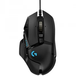 Mouse Gamer Logitech G502 HERO com RGB LIGHTSYNC, Ajustes de Peso, 11 Botões Programáveis e Sensor HERO 25K