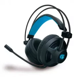 Fortrek H2 – Headset Gamer Pro Microfones e Fones de Ouvido, Preto (Leds Azul)