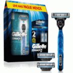 Kit Gillette Mach3 Aparelho de Barbear 1 Ud + Cargas 3 Uds