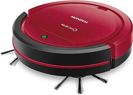 Robô Aspirador de Pó MultiClean, Mondial, Vermelho/Preto, 30W, Bivolt – RB-09