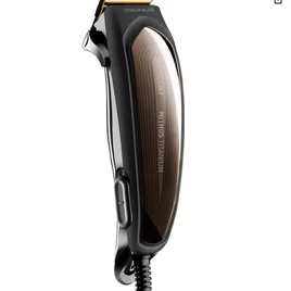 Cortador de Cabelo Mallory Mithos Titanium 6,5W, Com 13 Acessórios, Lâminas de Titânio – 127V