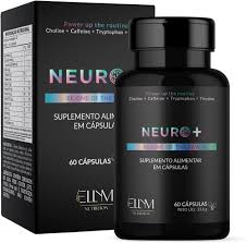 Neuro+ 60 Capsulas ELLYM NUTRITION Nootropicos Multivitaminico Foco Cafeina Magnesio Triptofano Taurina B12 Tirosina Colina