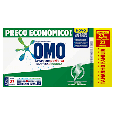 OMO Omo Lavagem Perfeita Sanitiza & Higieniza 2.2Kg