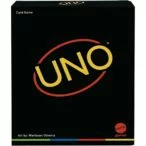 UNO MINIMALISTA, Mattel, Black