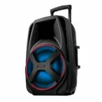 Caixa de Som Amplificada MONDIAL, Connect Power II, Bivolt, 500W RMS – CM-550, Preto/Vermelho