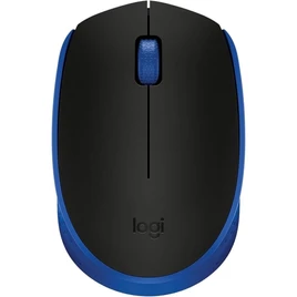 Mouse sem fio Logitech M170 com Design Ambidestro Compacto, Conexão USB e Pilha Inclusa – Azul