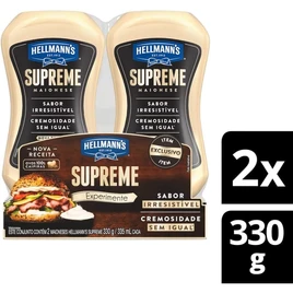 Hellmann’s Maionese Supreme 330 g 2 unidades